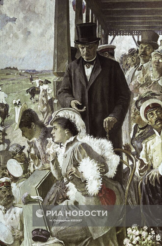 "Скачки" | РИА Новости Медиабанк