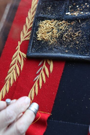 Пошив военной формы для участников Парада Победы | РИА Новости Медиабанк