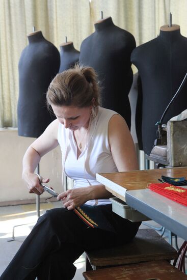 Пошив военной формы для участников Парада Победы | РИА Новости Медиабанк