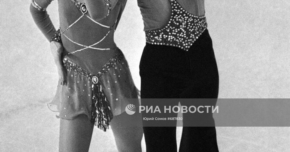 Фигуристы Ирина Моисеева и Андрей Миненков | РИА Новости Медиабанк