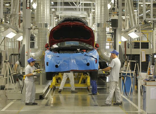 Начало сборки автомобилей Citroen в Калуге | РИА Новости Медиабанк