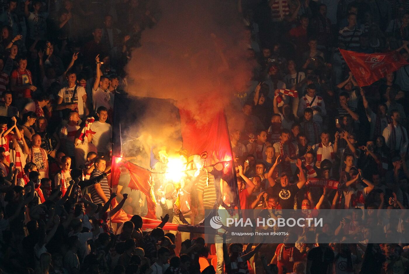 Футбол. РФПЛ. Матч "Спартак" (Москва) - ЦСКА | РИА Новости Медиабанк