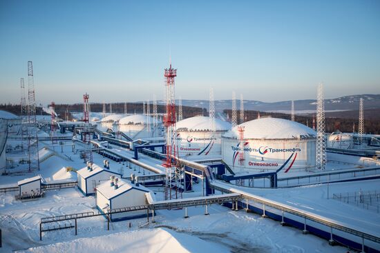Нефтеперекачивающая станции НПС -21 в Амурской области