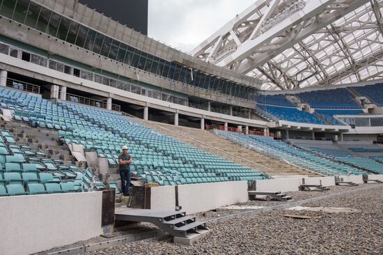 Реконструкция стадиона "Фишт" в Сочи