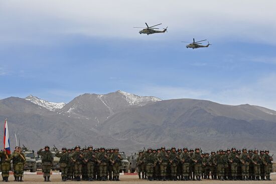 Учения стран ОДКБ "Рубеж-2016"