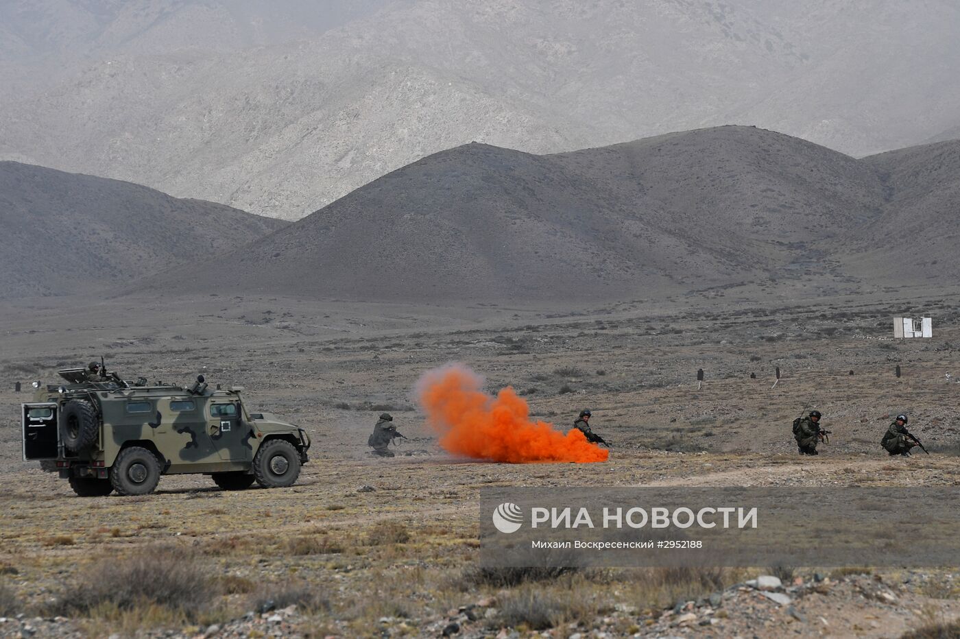 Учения стран ОДКБ "Рубеж-2016"