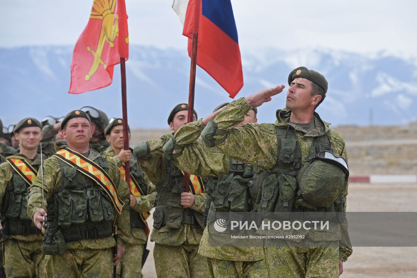 Учения стран ОДКБ "Рубеж-2016"