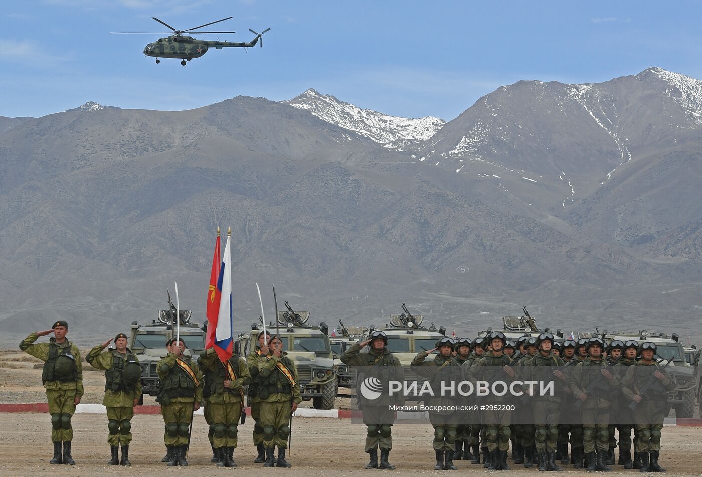 Учения стран ОДКБ "Рубеж-2016"