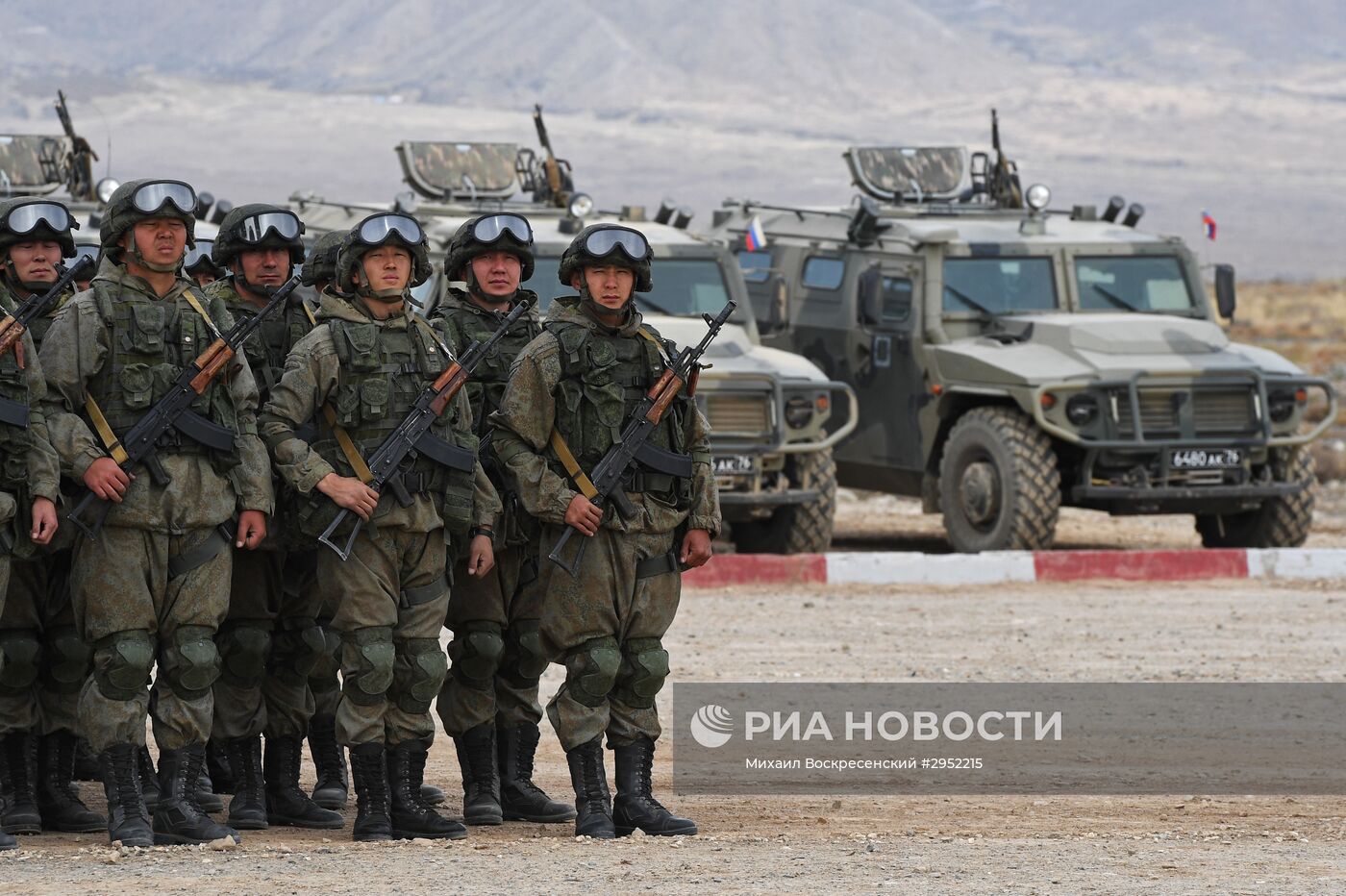 Учения стран ОДКБ "Рубеж-2016"