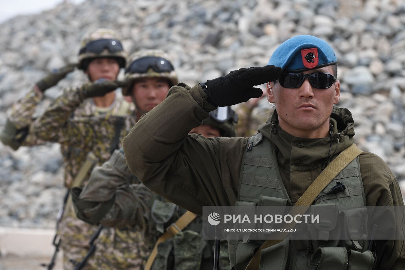 Учения стран ОДКБ "Рубеж-2016"