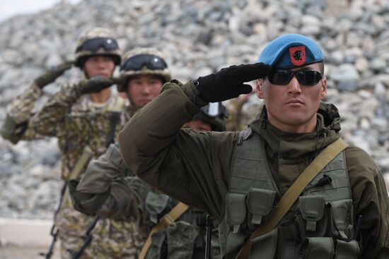 Учения стран ОДКБ "Рубеж-2016"