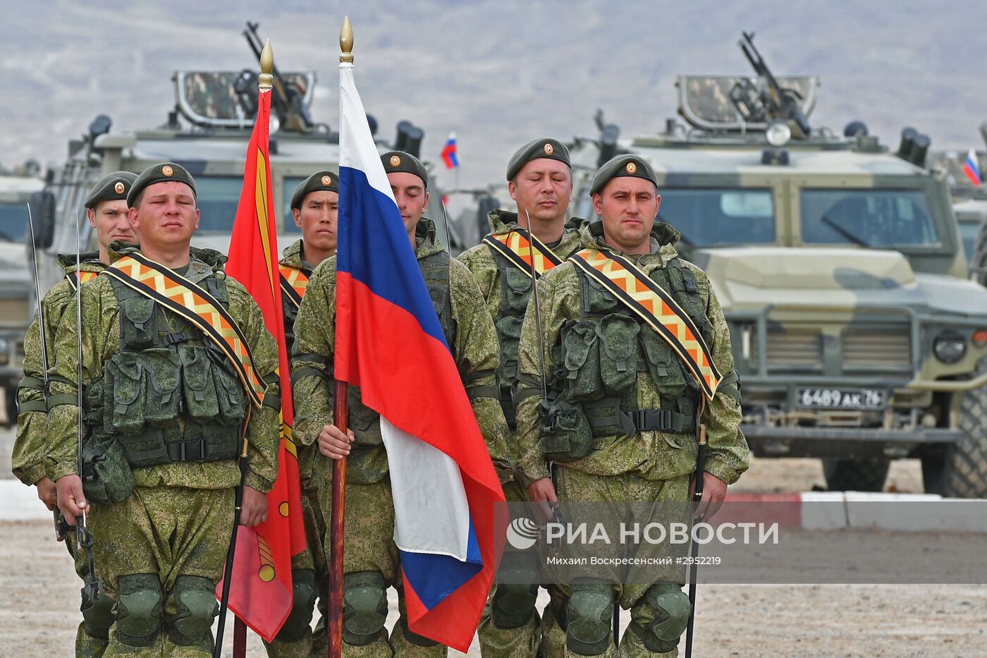 Учения стран ОДКБ "Рубеж-2016"