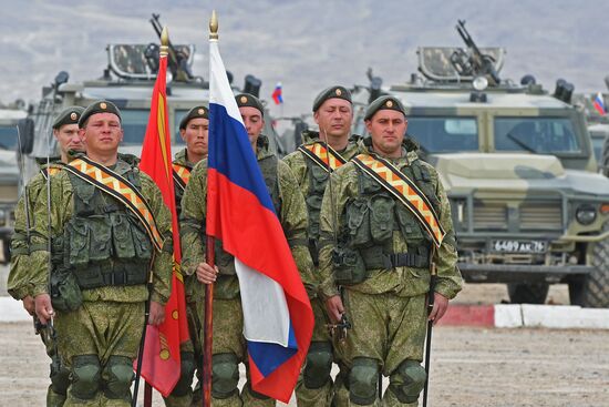 Учения стран ОДКБ "Рубеж-2016"