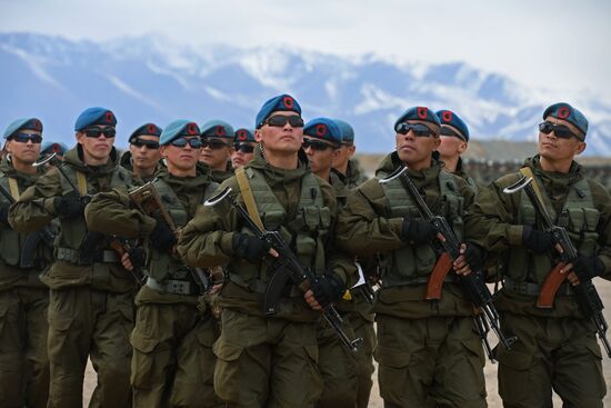 Учения стран ОДКБ "Рубеж-2016"