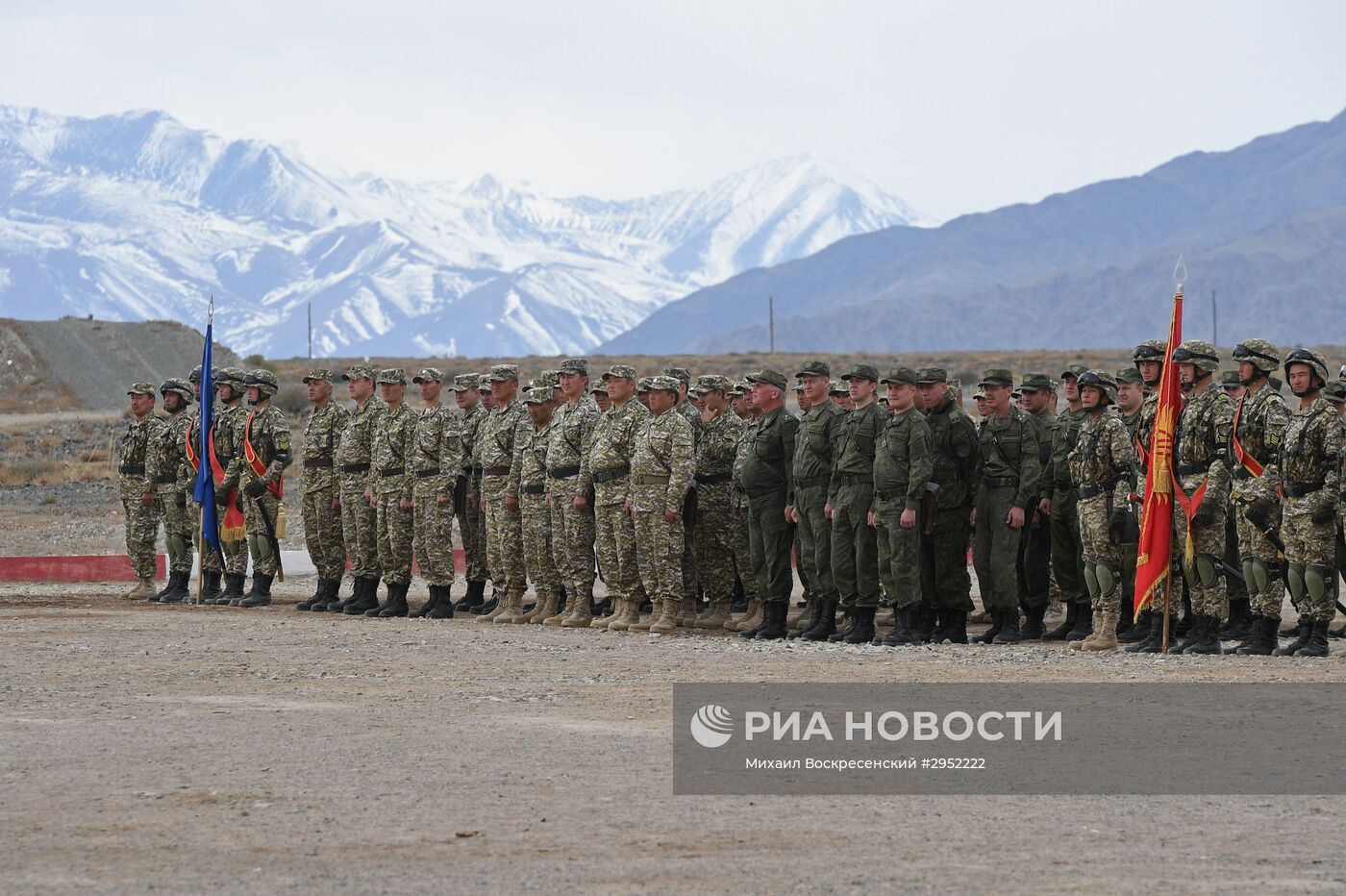 Учения стран ОДКБ "Рубеж-2016"