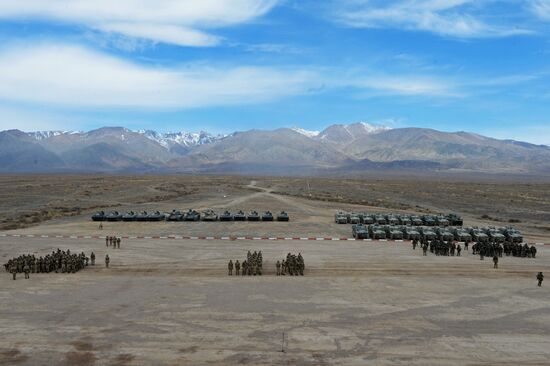 Учения стран ОДКБ "Рубеж-2016"