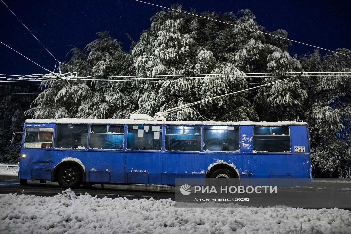 В Омске выпал первый снег