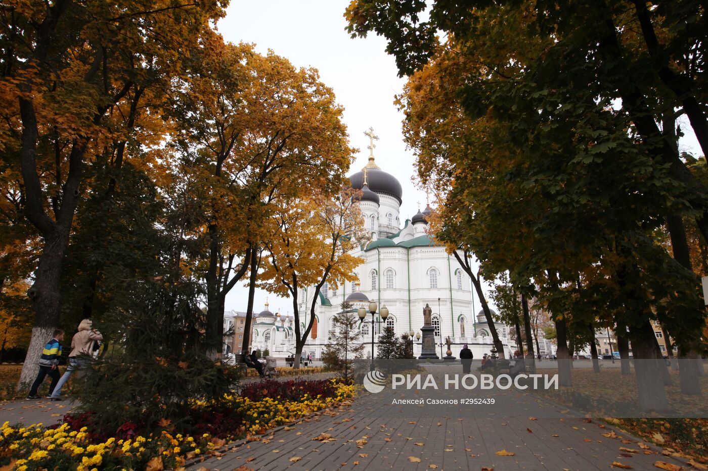 Золотая осень в Воронеже