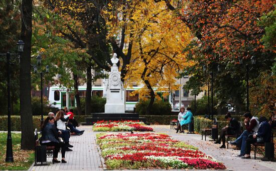 Золотая осень в Воронеже