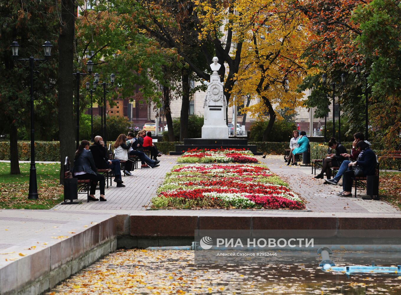 Золотая осень в Воронеже