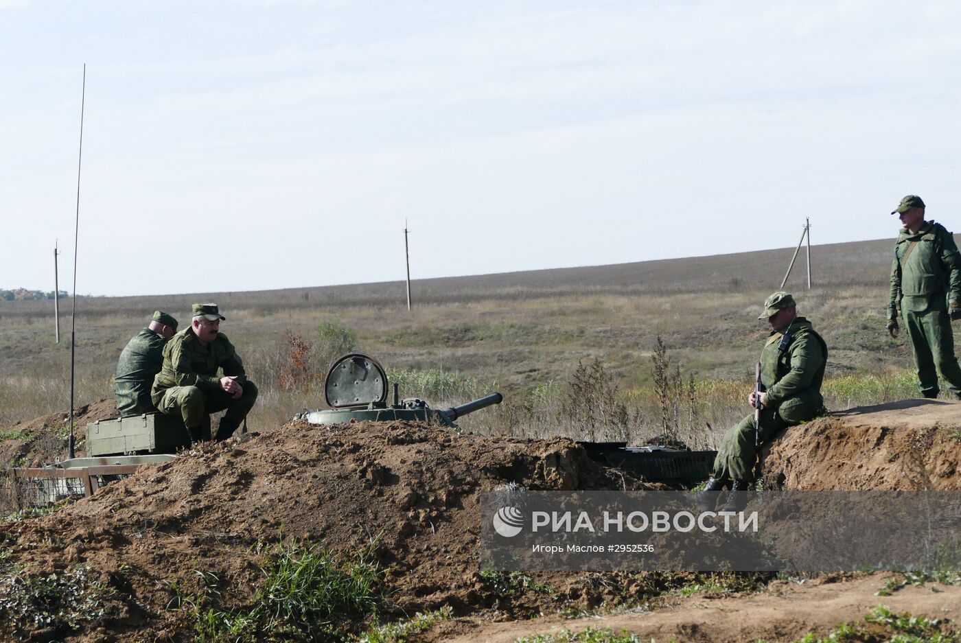 Разведение сил в районе села Петровское в Донецкой области