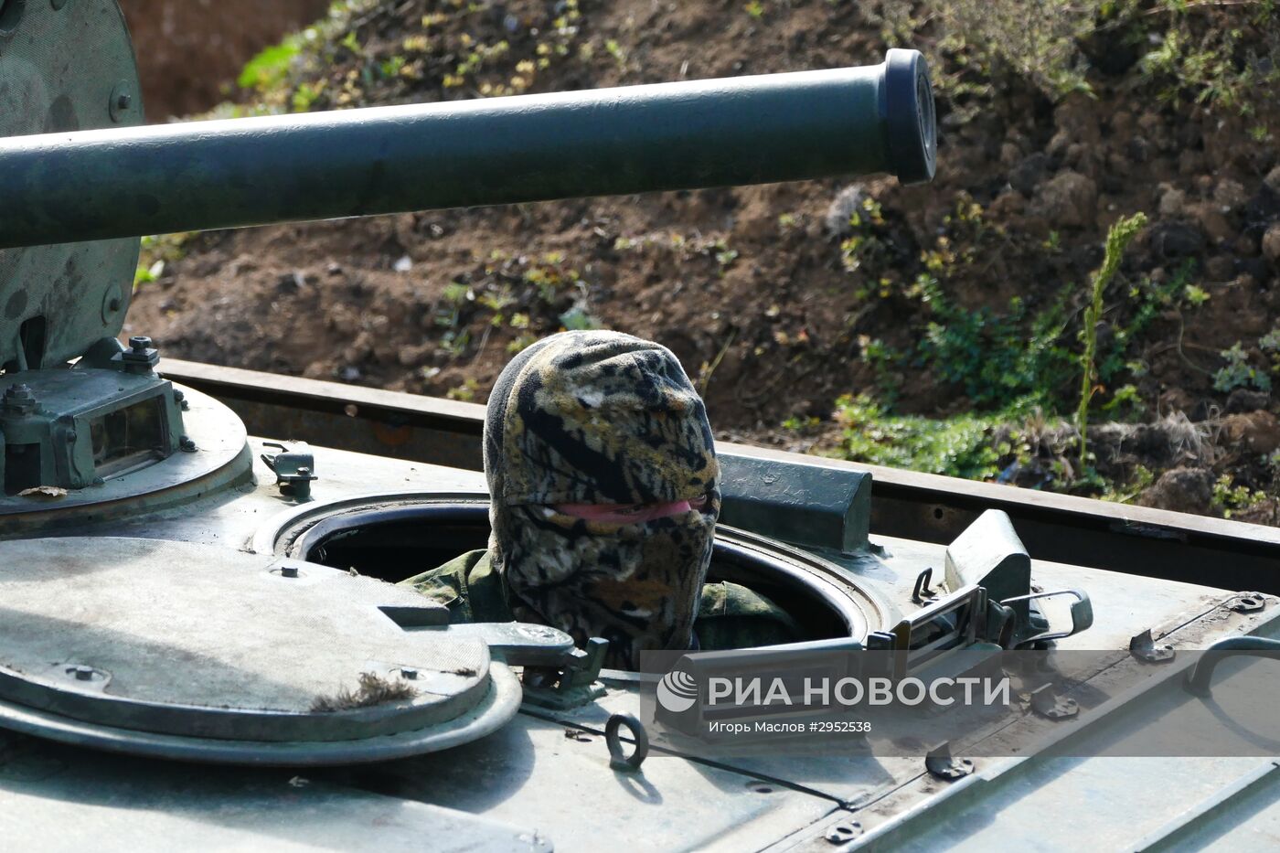 Разведение сил в районе села Петровское в Донецкой области