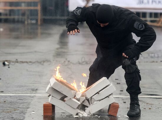 Ежегодный спортивный праздник московской полиции