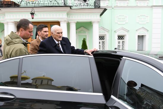 Патриаршее служение в день памяти преподобного Сергия Радонежского в Троице-Сергиевой лавре