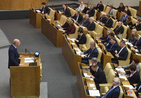 Парламентские слушания комитета Государственной Думы по бюджету и налогам