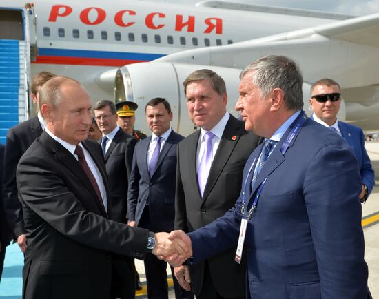 Визит президента РФ В. Путина в Турцию
