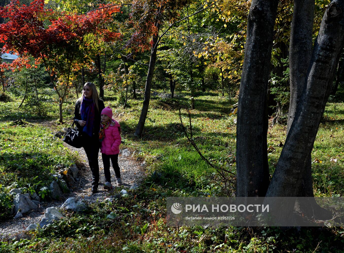 Семейный отдых в Ботаническом саду во Владивостоке