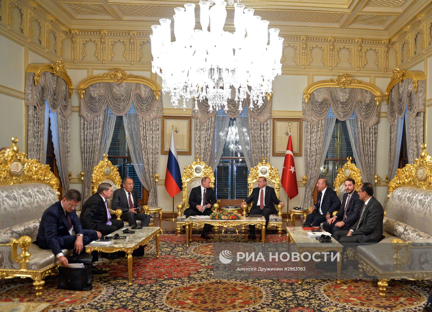 Визит президента РФ В. Путина в Турцию