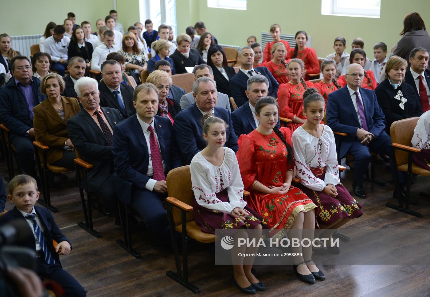 Рабочая поездка вице-премьера РФ Д. Рогозина в Приднестровье