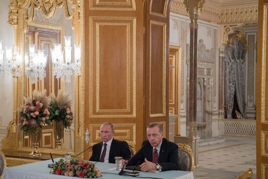 Визит президента РФ В. Путина в Турцию