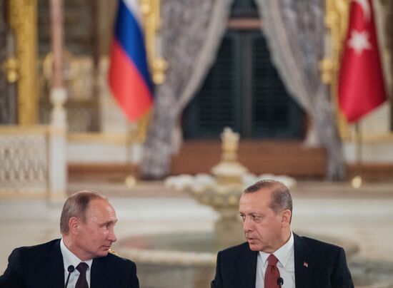 Визит президента РФ В. Путина в Турцию