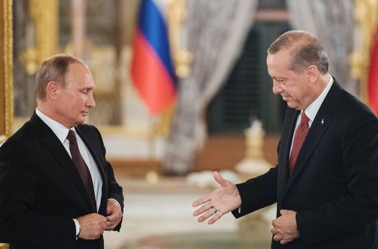 Визит президента РФ В. Путина в Турцию