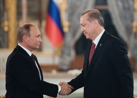 Визит президента РФ В. Путина в Турцию