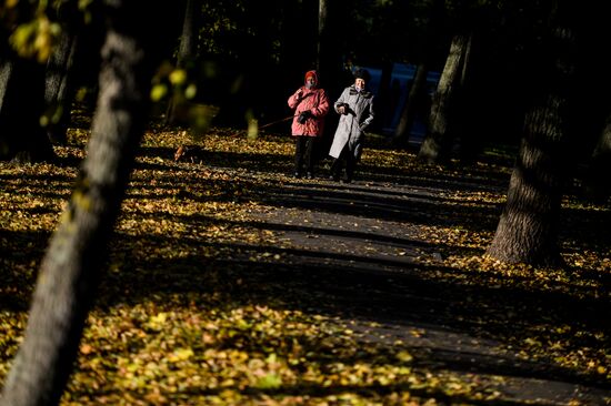 Золотая осень в Великом Новгороде