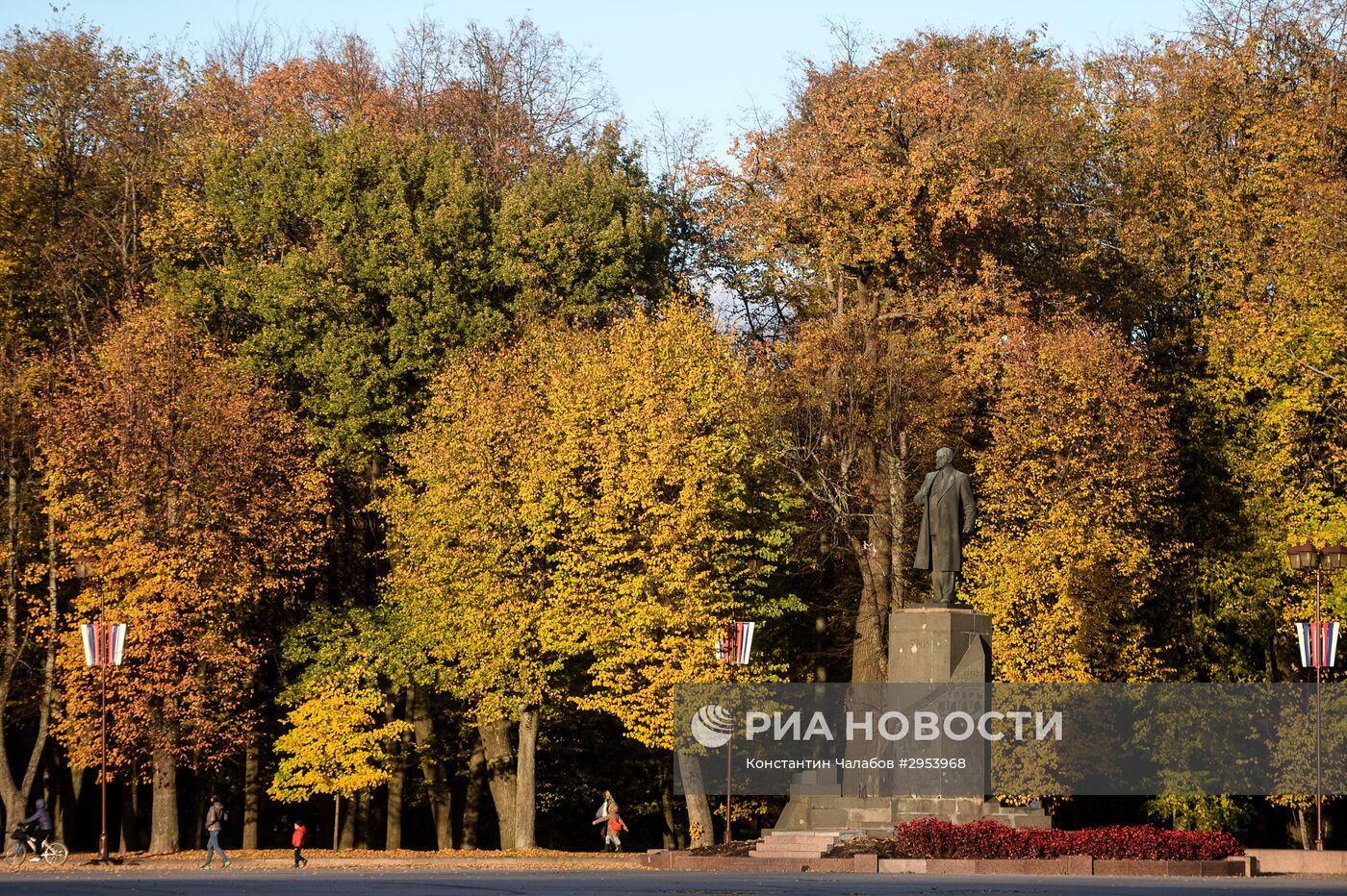 Золотая осень в Великом Новгороде