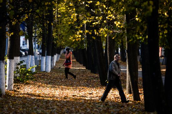 Золотая осень в Великом Новгороде