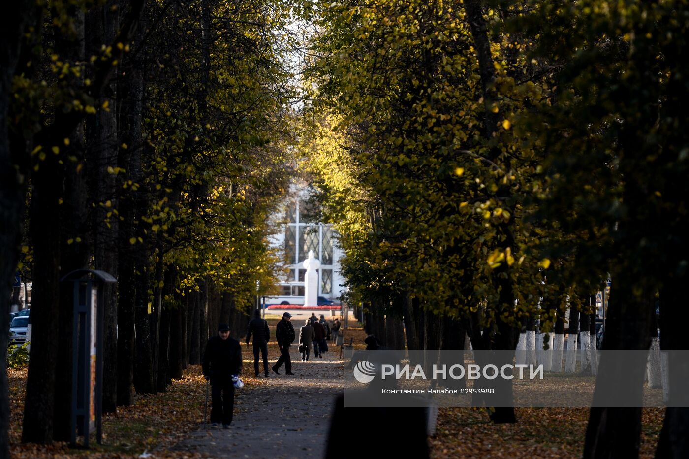 Золотая осень в Великом Новгороде