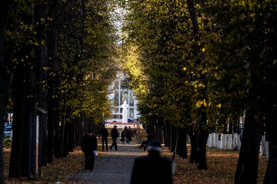 Золотая осень в Великом Новгороде