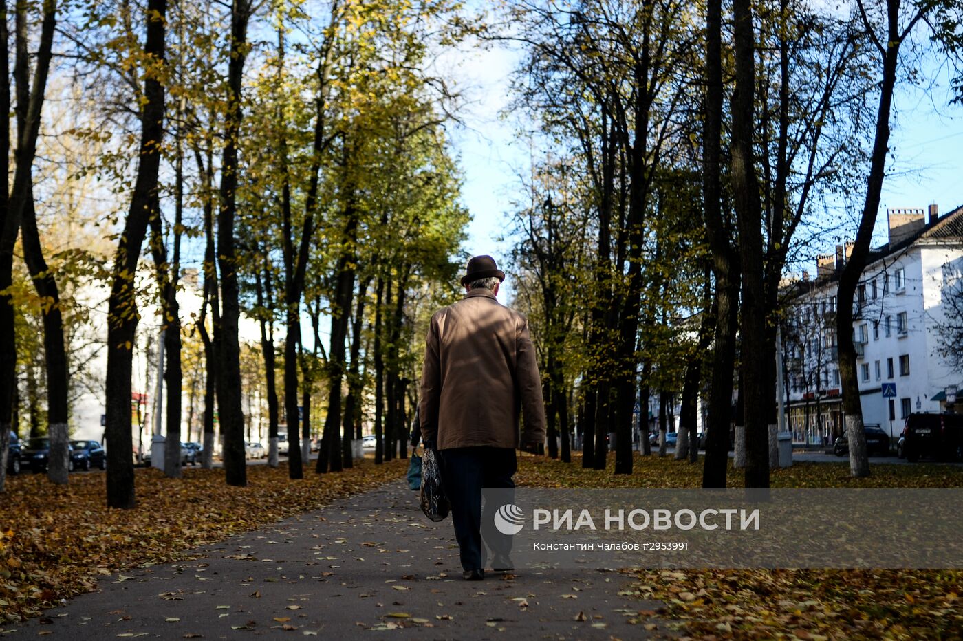 Золотая осень в Великом Новгороде