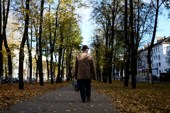 Золотая осень в Великом Новгороде