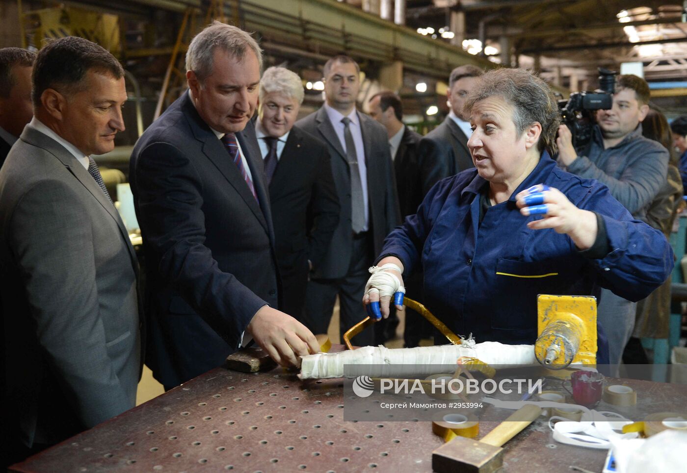 Рабочая поездка вице-премьера РФ Д. Рогозина в Приднестровье