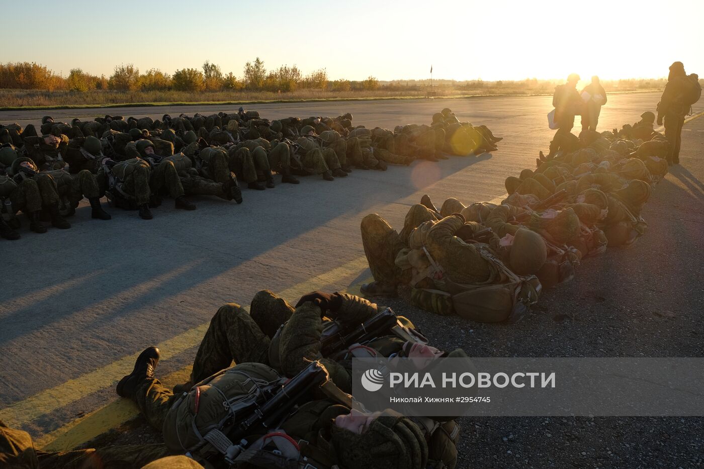 Учения ВДВ в Ульяновской области