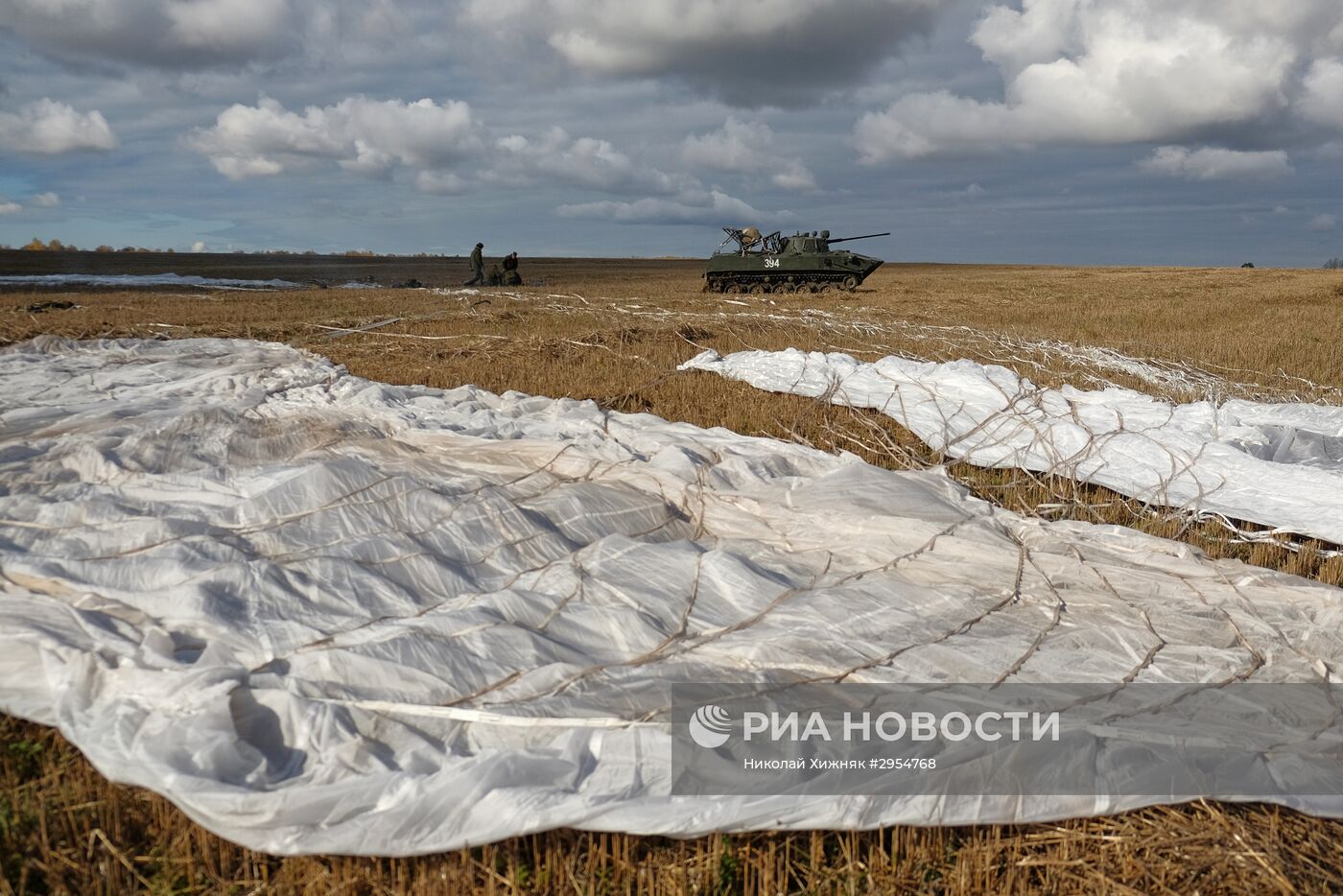 Учения ВДВ в Ульяновской области