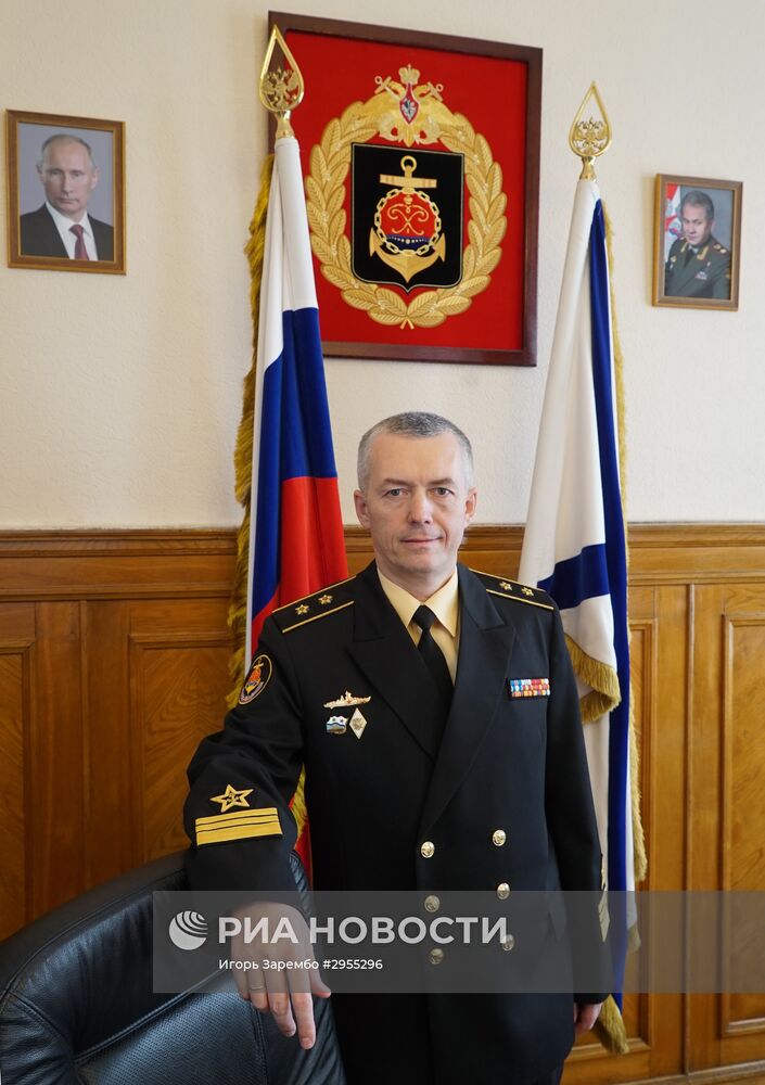 Новый командующий Балтийским флотом вице-адмирал А. Носатов