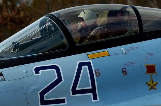 Летно-тактические учения истребительного полка в Приморском крае