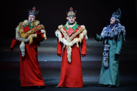 Генеральный прогон оперы "Пиковая дама. Игра" в Новосибирске